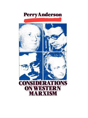 cover image of Considerations on Western Marxism
